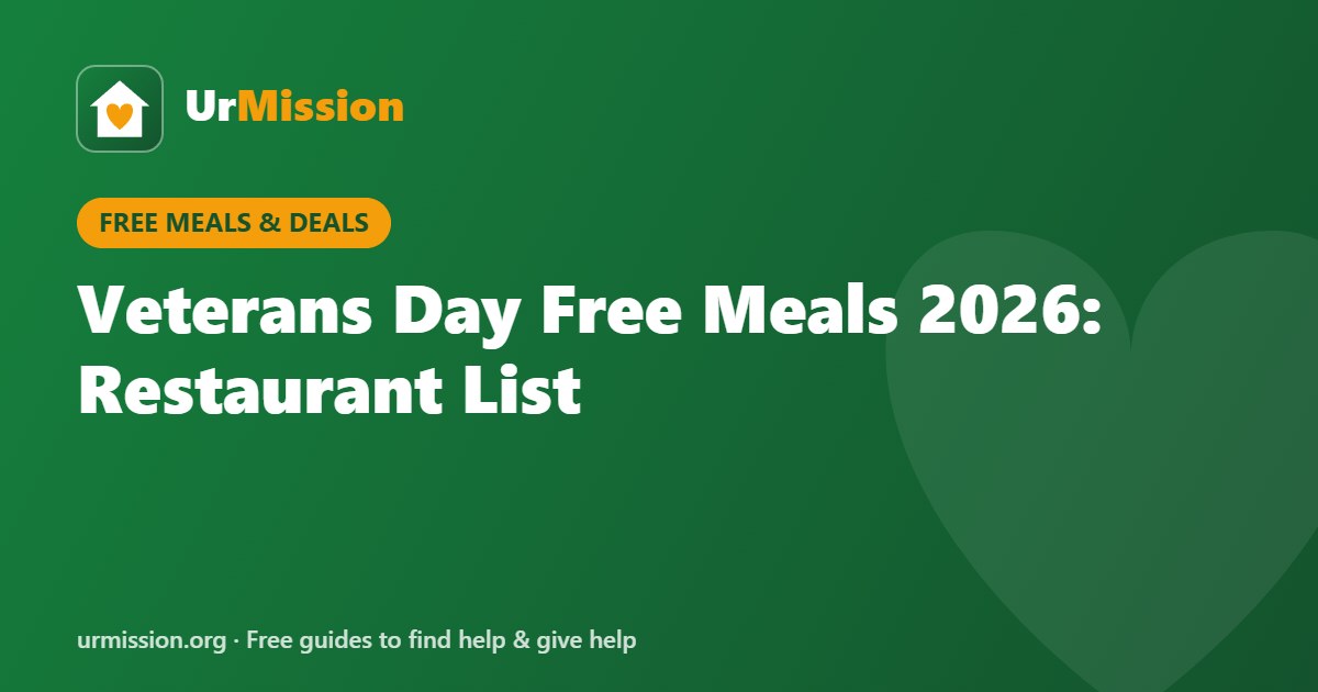 Veterans Day Free Meals 2026: Restaurant List